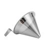 Single-Layer 304 Stainless Steel Pour-Over Coffee Dripper - No Paper Filter Needed