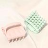 Escova Massageadora para Shampoo Cerdas Macias de Silicone Aliviar Dor de Cabeça Caspa Escova para Lavar Cabelo Ferramenta de Massagem Capilar