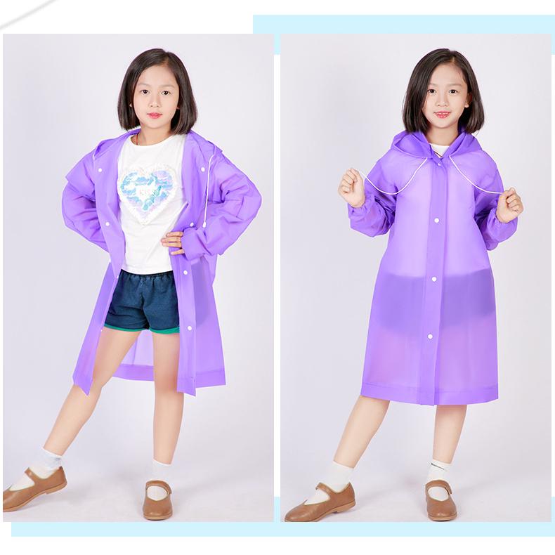 

1 шт. плащ с рисунком утки и лягушки для детей, непромокаемый детский дождевик, плащи для мальчиков и девочек, фартук, высота 100 ~ 145 см