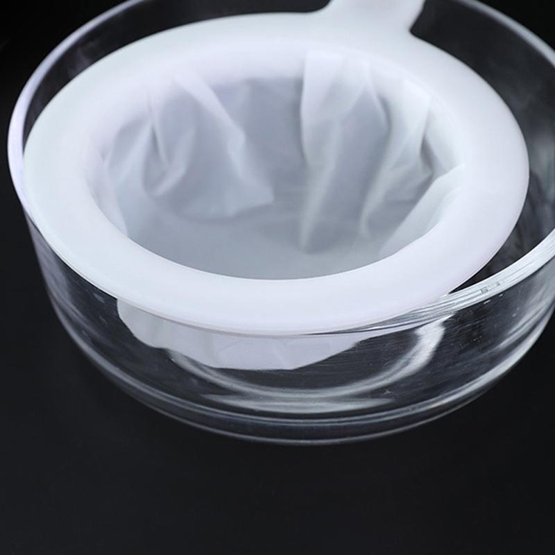 80/100/120/200/400 Mesh Kitchen Ultra-Fine Mesh Strainer Kitchen Nylon Mesh Filter Spoon For Suitable For Soy Milk Coffee Milk Yogurt