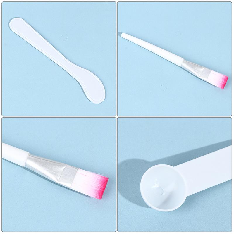 4Pcs Facial Brush Mask Bowl Spoon Set Mask Brush Bar Diy Beauty Tools Skin Care