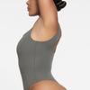Skims Fits Everybody Square Neck Bodysuit Women Bodysuit Gunmetal Bronze BS-SCN-0294-GUN