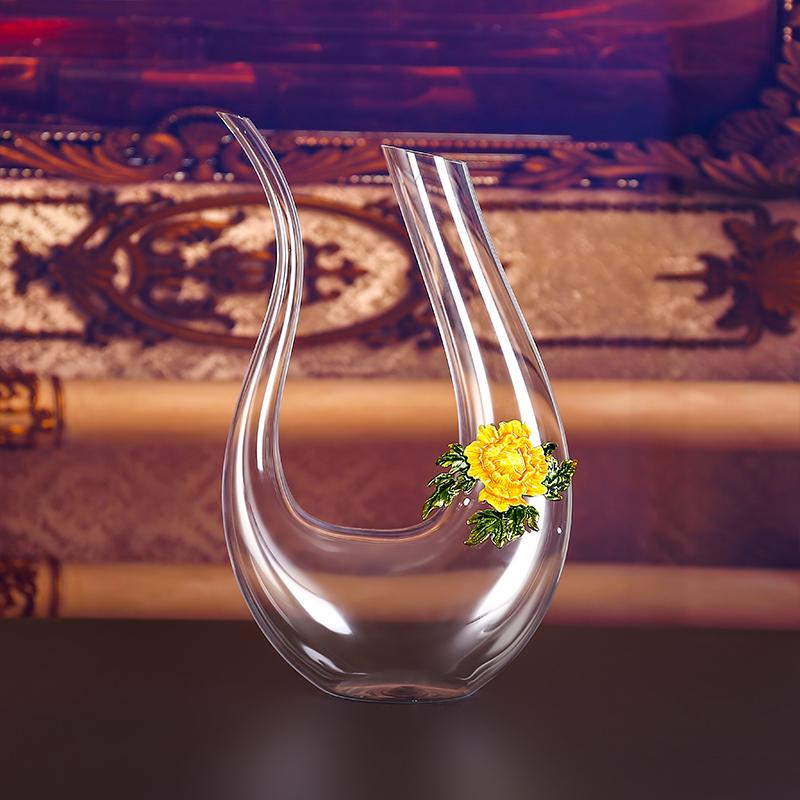 Goblet Red Wine Glass Set Crystal Glass Goblet Wine Decanter Flagon Wine Dispenser Barware Bar Sets Wine Set Exquisite Gifts