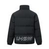 Li Ning Hot Pot Down Jacket Series Letter Zipper Stand Collar Comfortable Breathable Casual Down Jacket Unisex Outerwear Black AYMT293-4