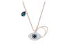 Swarovski Eye Gemstone Pendant Necklace 5172560