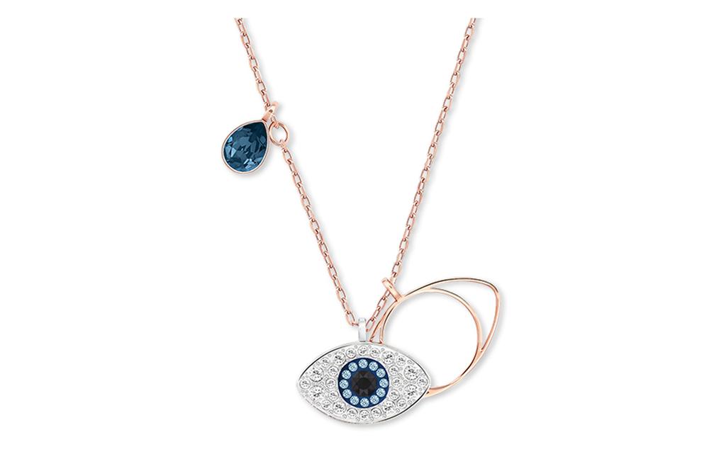 Swarovski Eye Gemstone Pendant Necklace 5172560