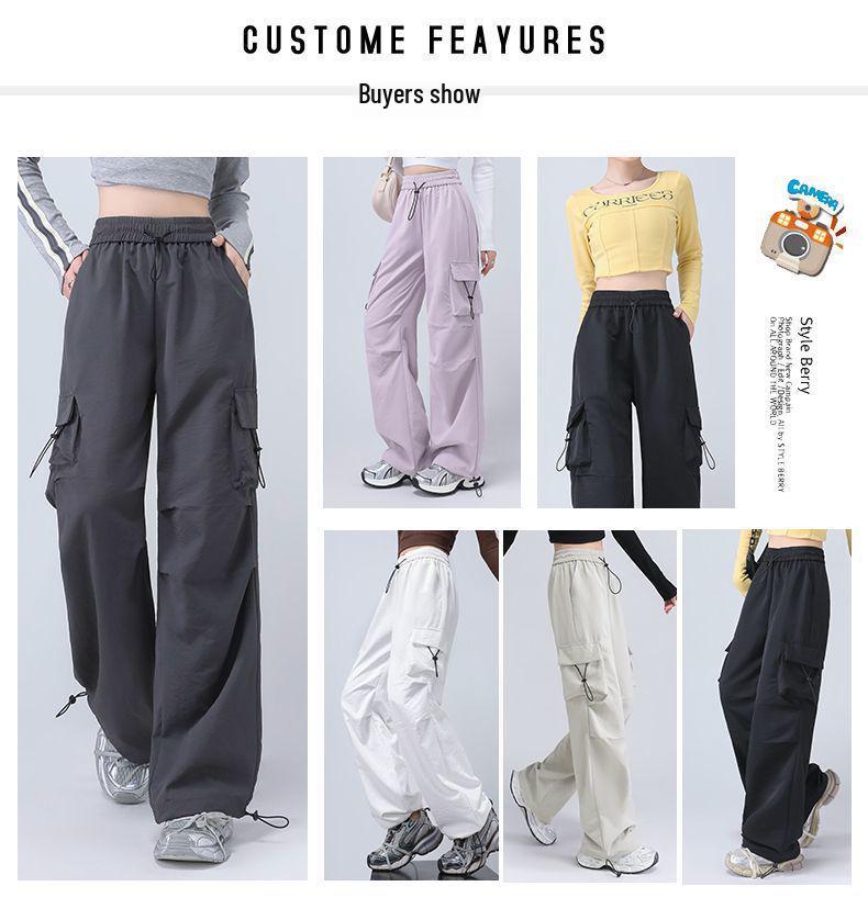 Women's Adjustable Thin Sports Casual Pants - Spring to Autumn