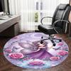 1PC Fairy Non-Slip Floor Round carpet, Office, family, bedroom, Large Area Rug Indoor Rugs,  Durable PolyesterH0334