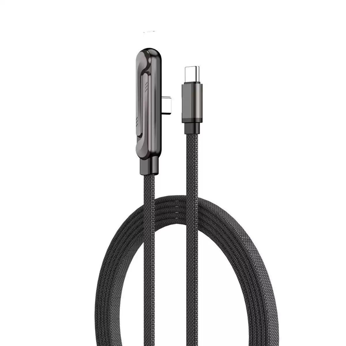 

240W Foldable Phone Holder & Fast Charging Data Cable for Apple, Huawei, Type-C Devices