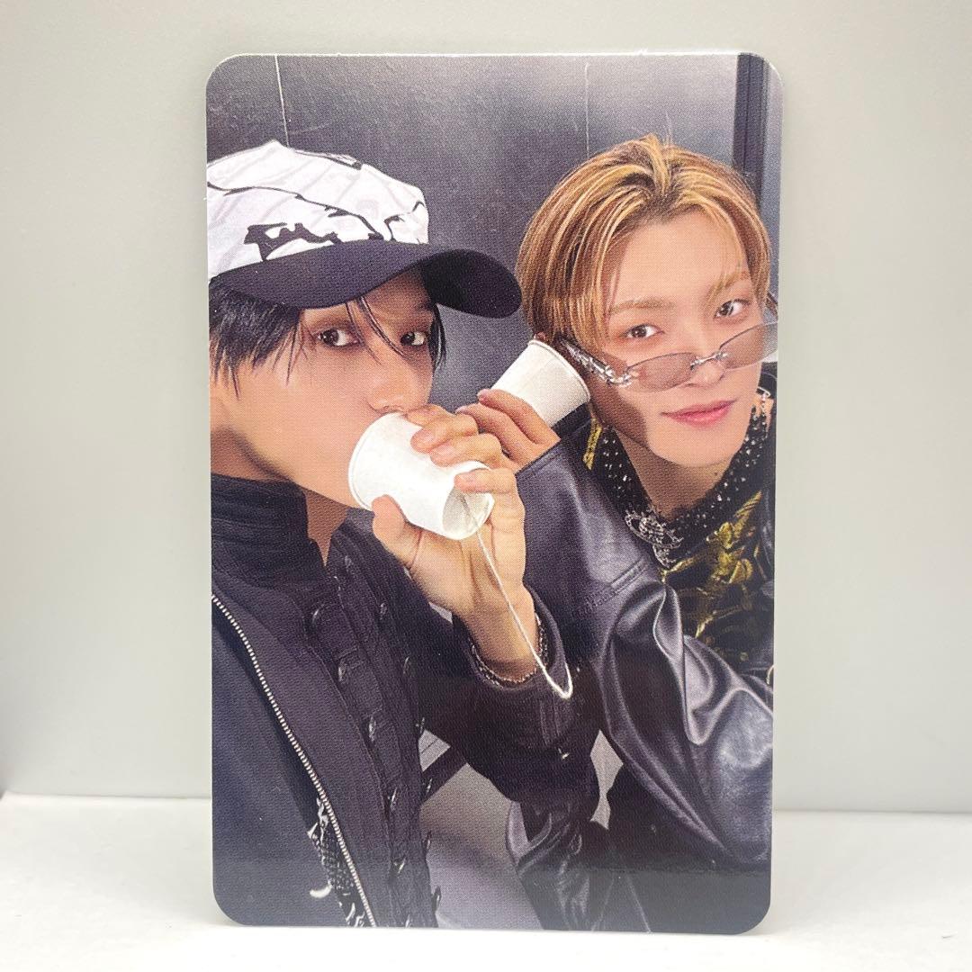 ATEEZ Hongjoong Wooyoung GOLDEN HOUR Part 4 trading card