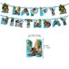 Garland Arch Kit Red Green Banners Cake Topper For Xmas Birthday Party Decorations