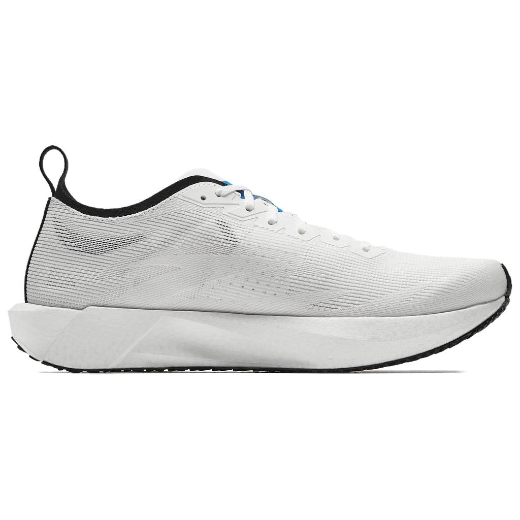 Anta Plastic Avant Garde SPEED Running Shoes Men's Low Top Ivory White/Medium Blue/Basic Black 912545570-1