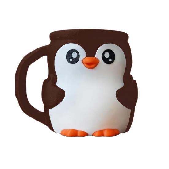 Ice Cream Cup Holder Penguin Shape Soda Beer Bottle 16 Oz Capacity Dessert Party Accessory Kitchenware