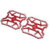1 Pair Bicycle Clipless Pedal Converter Self Locking Disc Pedals Platform Adapter for SPD Bike System