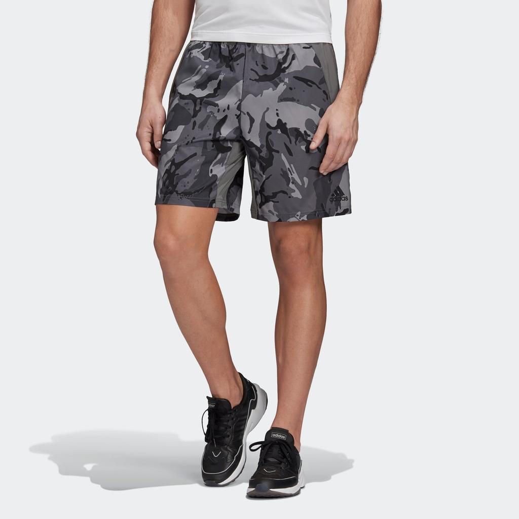adidas Camouflage Loose Breathable Shorts Men Shorts Light-Gray GD5287