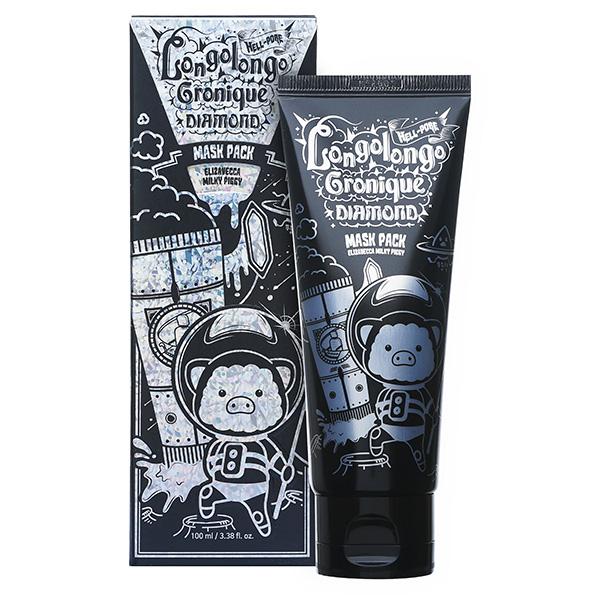 

Elizavecca Milky PiggyHell-Pore Longolongo Gronique Diamond Mask Pack Маска-пленка с алмазной пудрой 100мл
