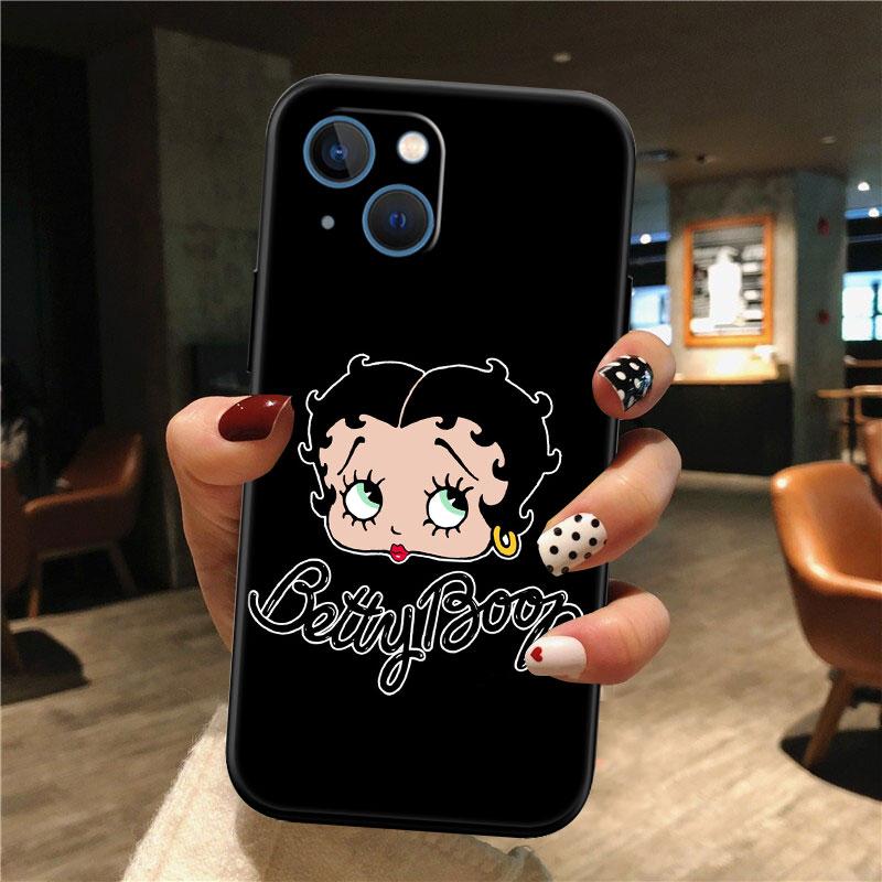 

TR6 B-Bettys Art B-Boops Shell Phone Case for Samsung Galaxy Note 10 20 S23 S24 S25 Ultra FE Plus Edge Lite A02S A35 A07 A17 Galaxy S25 FE