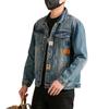 New Spring and Autumn Denim Jacket Men's American Trendy Retro Work Jacket Casual Jacket
