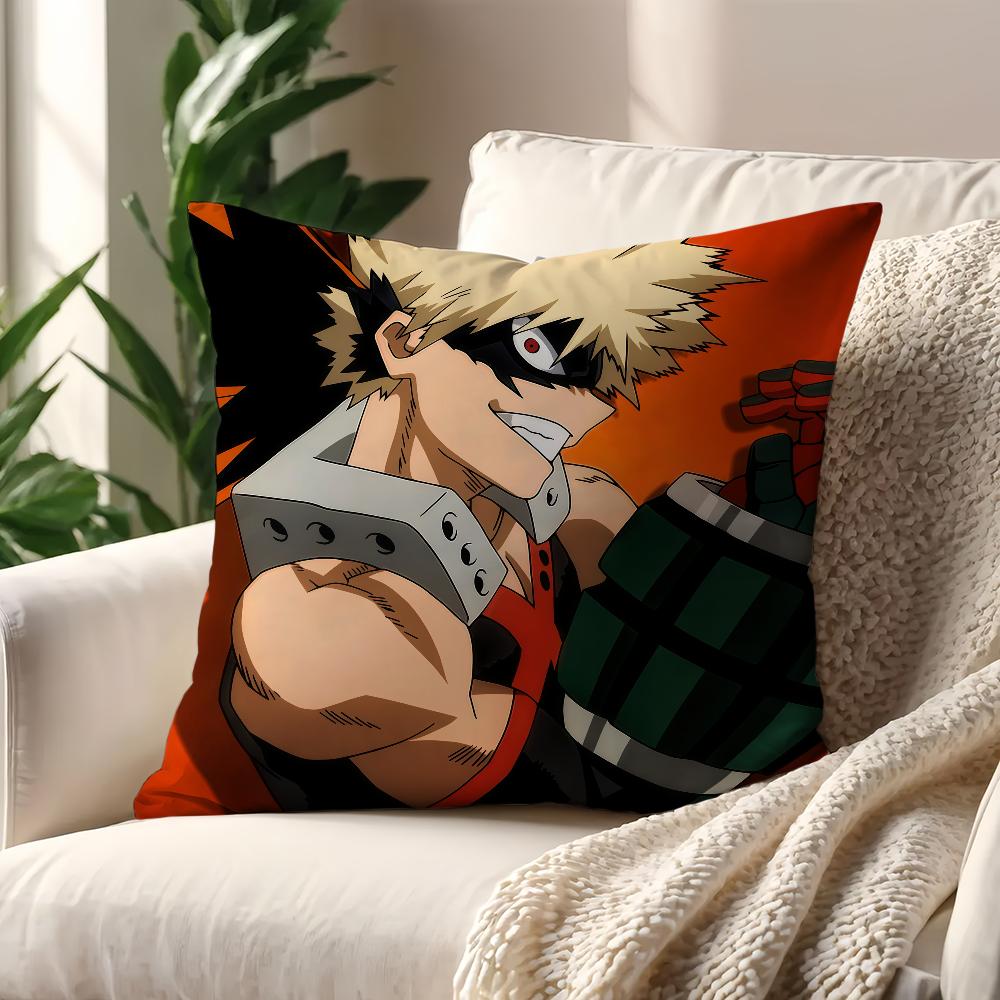Katsuki Bakugo My Hero Kissenbezug Für Kissen Sofa Druck Dekoration Zimmer Haus Büro Café Auto Nordische Schlichtheit