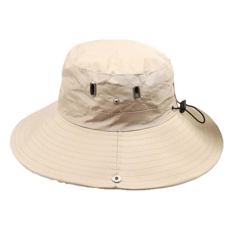 Drawstring Quick Drying Hiking Cap Western Countryside Sunshade Cowboy Hat  Cowgirls