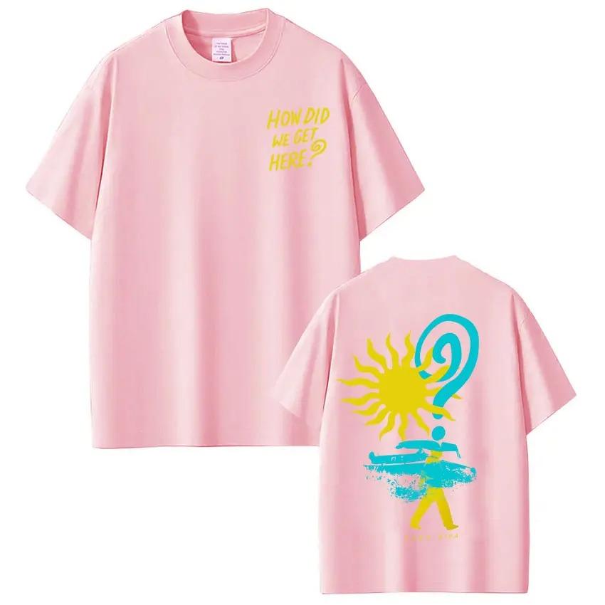 Sommer Mode T-Shirt Sänger Louis Tomlinson How Did I Get Here Tour 2026 Aufdruck T-Shirt Herren Damen Hip-hop T-Shirt Kurzärmelig Baumwolle Lässig T-Shirts
