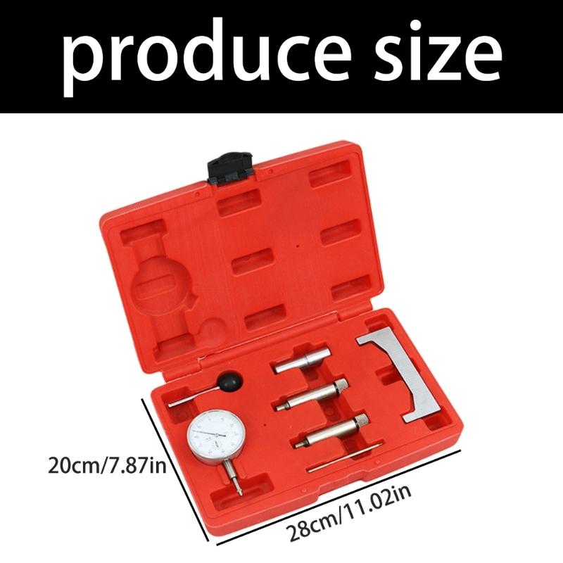 Professional Oil Injection Pressure Tester Set For Engines Includes Storage Case Injection Pumps Timing Gauge