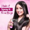 Livon Shake And Spray Hair Serum 100ml Frizz Control Gloss Boost Lightweight Hair Mist For Smooth Shiny Salon Finish Anywhere