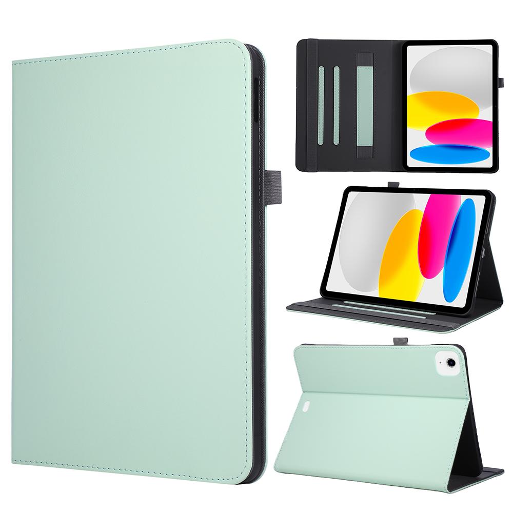 Pouzdro na tablet pro iPad Air 13 (2025) / (2024) / Pro 12.9 (2022) / (2021) / (2020) Skládací stojánek Kožené pouzdro s řemínkem na ruku