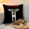 Cushion Cover  Linen  SkinFriendly Soft Decorative Case For Sofa Home Decor Classic Movie The CCrow Pillow cover