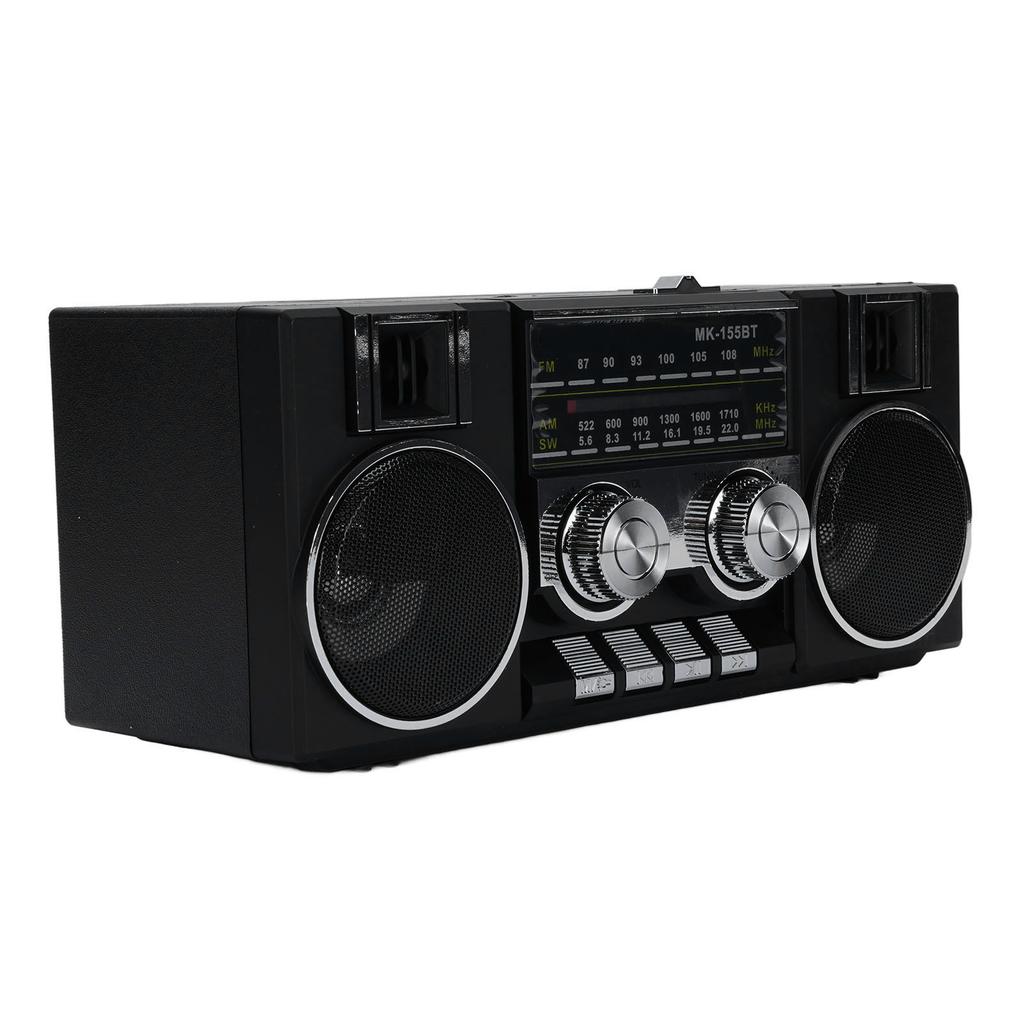 Portable FM AM SW Radio Full Band Clear Sound Quality Radio with RGB   Speaker for Garden   Bathroom