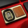 First Layer Cowhide Men'S Belt Wallet Gift Box Automatic Buckle Belt Wallet Combination High-End Gift Set