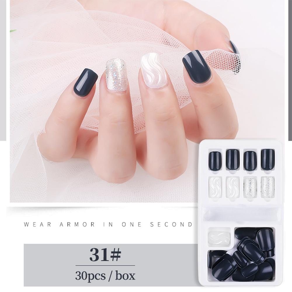 30 Piece Box, Wearable, Detachable, Nail Art