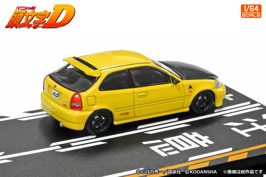 INTERALLIED Initial D Set Tomoyuki Toudou Shokai Civic Takumi Fujiwara Trueno Completed MODELER'S 1/64 Vol.12, Tate, (EK9) & (AE86)