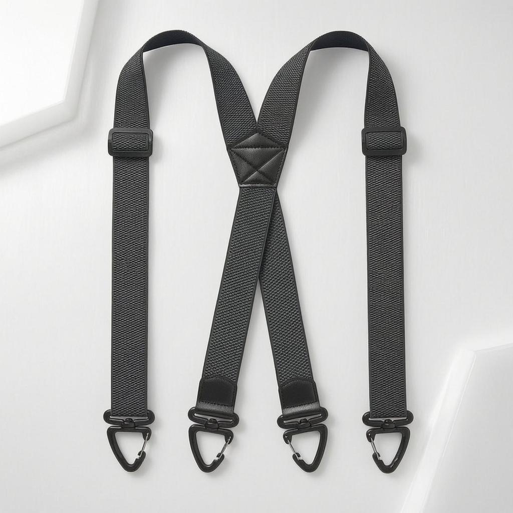 Adjustable Outdoor Suspender Harness Unisex YShaped Hiking Suspenders for Hikers,