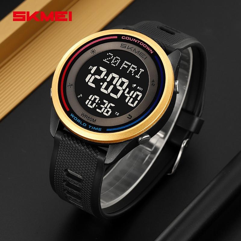 Electronic watch student outdoor leisure men's electronic watch trendy luminous waterproof watch