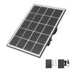 Camera Solar Charging Panel with Bracket 3W 5V Monocrystalline Silicon Type C Security Camera Solar 
