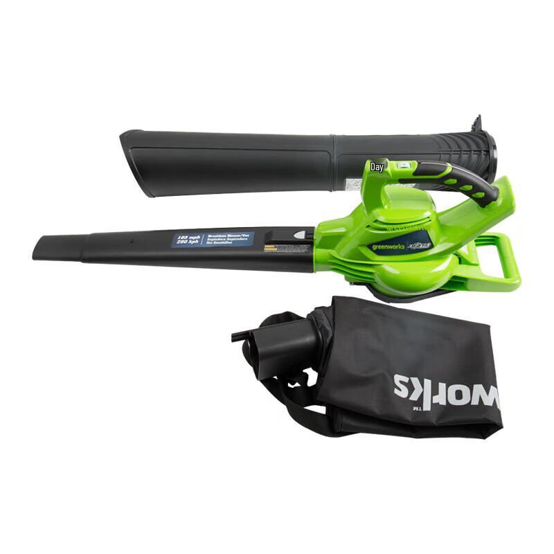 Greenworks 40V Cordless Blower Vacuum CN plug (adapter included)