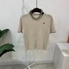 C S In The Room HearT Cable KniT Round neCk ShorT Sleeve T ShirT 3Color