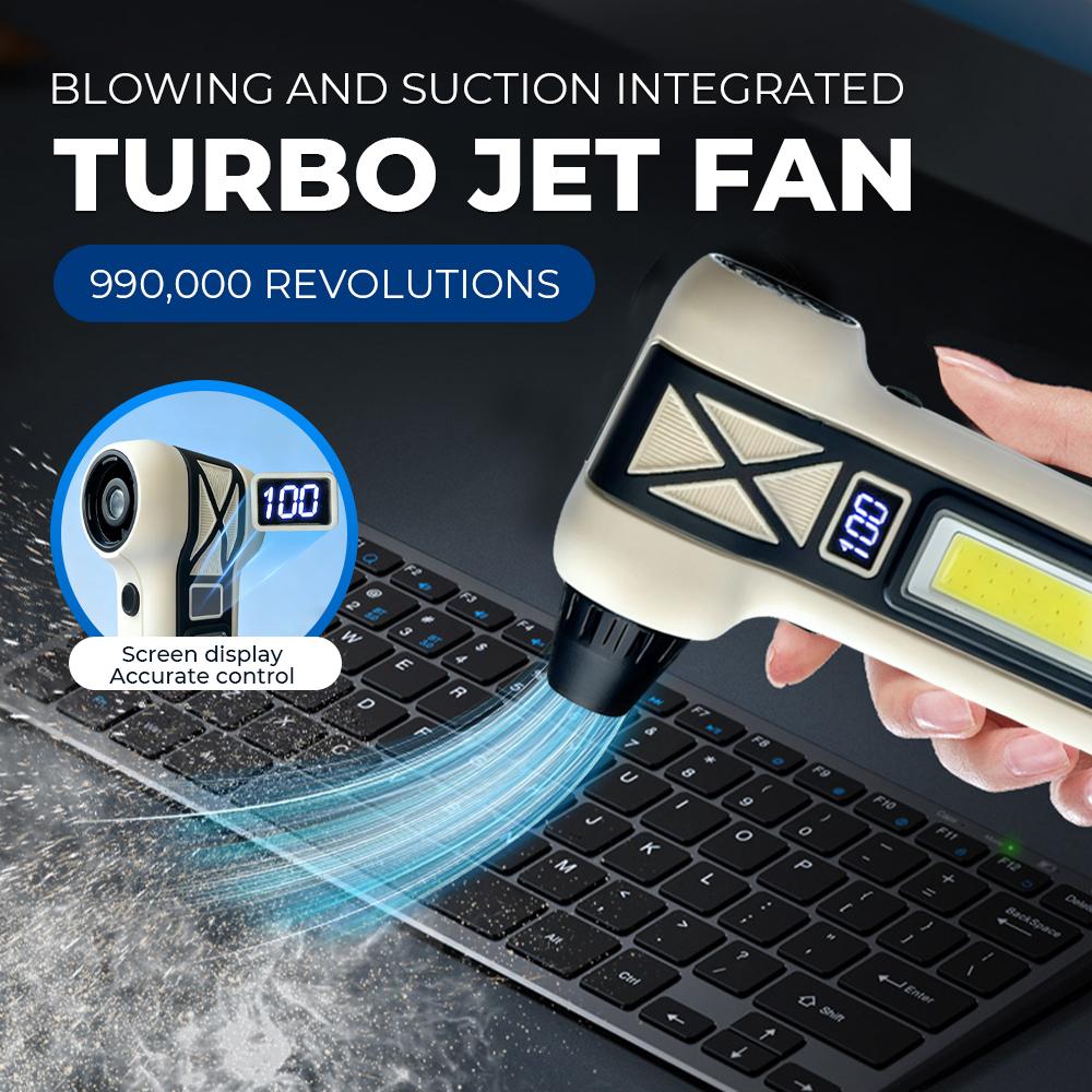 Turbo jet fan 990000 RPM turbofan, brushless motor, powerful.