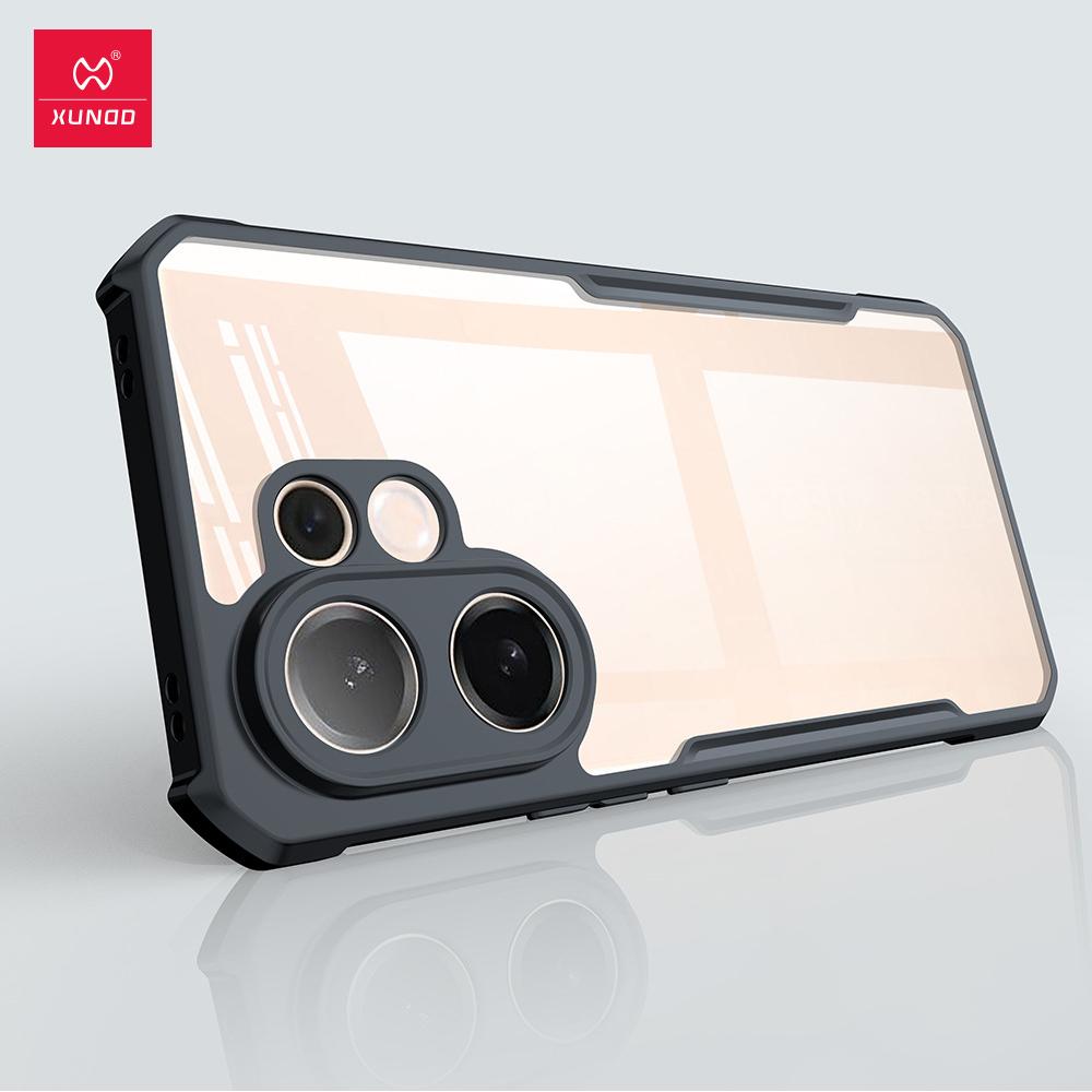 For Vivo V60 Case XUNDD Casing Airbag Anti Fall Bumper Protective Shell Transparent Phone Cover