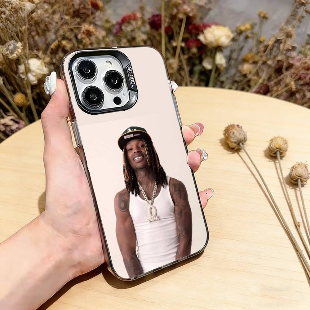

R-Raper K-King Von Phone Case For iPhone 17,16,15,14,13,12,11 Plus,Pro Max,XS,Colorful Silver Phone case Funda Cover iPhone13