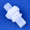 3~12mm Bulkhead Union PP Pagoda Direct Connector With M6-16 Thread Nut O-Ring Garden Irrigation Aquarium Tank Air Pump Hose Joint