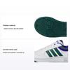 Hoops K White Collegiate Green Blue Kids Sneakers Cloud-White Lions-Blue IH8012