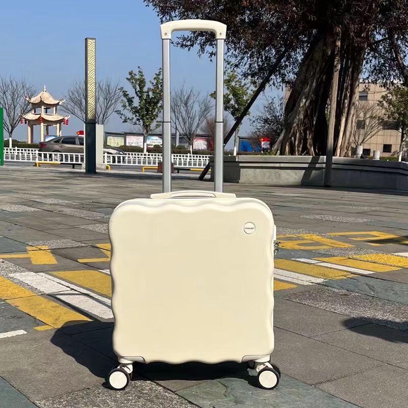 WJ Cartoon Kids Luggage with Cup Holder 18 inch