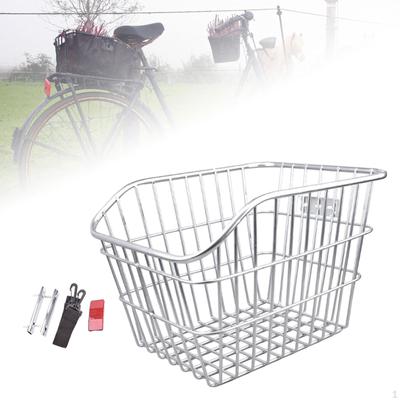 Bicycle Rear Basket, Rack Fashionable Luggage for Road