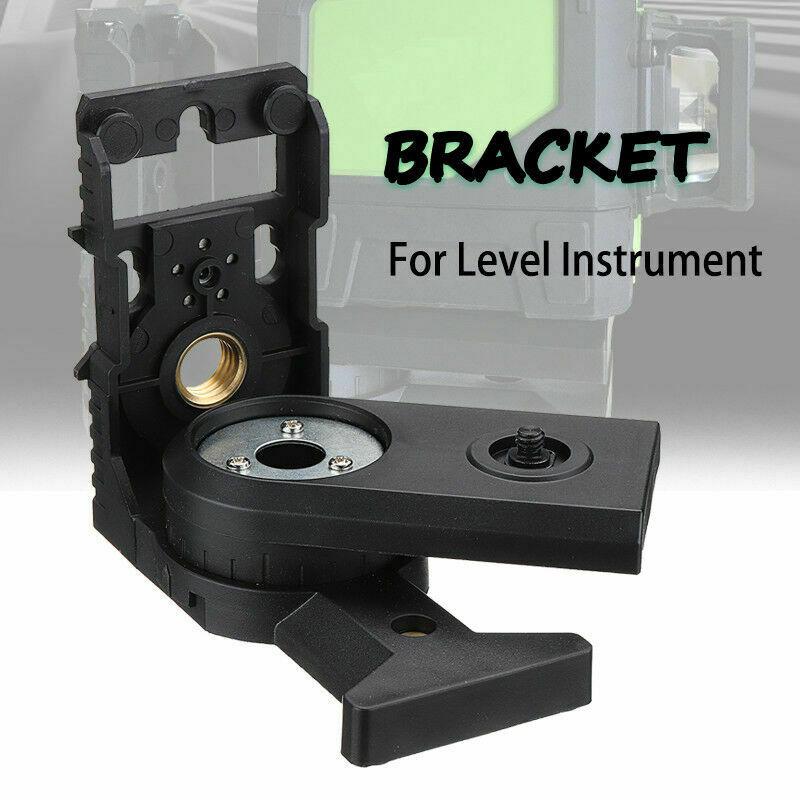 New Laser Level Bracket Magnet L-Bracket 180° Rotary Leveling Anti-Slip Stand