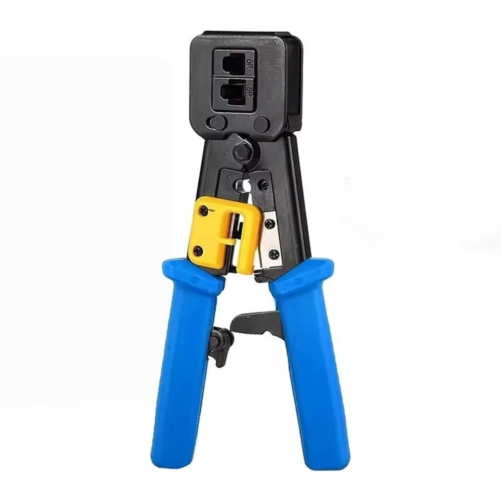 

Портативные ручные сетевые инструменты Плоскогубцы Проходной кримпер Многофункциональный обжимной инструмент Разъемы с проходным концом Стриппер для кабеля