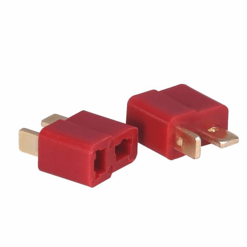 FLY RC 10 Pairs Ultra T Plug Connectors Deans Style Male and Female with 20 Shrink Tubes for RC LiPo Battery