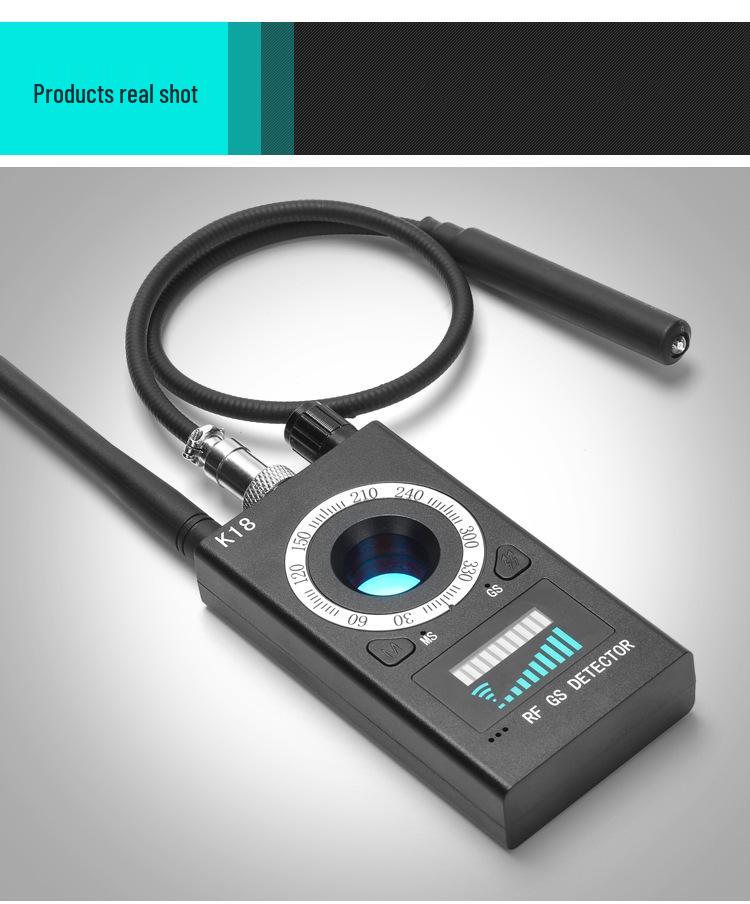 K18 Detector: Anti-Peeping, Anti-Eavesdropping, Anti-Camera, GPS Tracker Checker for Hotel Security