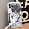Nerd Project Bl Anime For IPhone 17 16 15 11 12 13 14 Pro Max Soft TPU Silicone Back Cover Clear Case